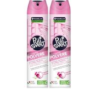 PULISVELT | Detergente Acchiappapolvere, Azione Antistatica a Lunga Durata, Fragranza Magnolia e Gelsomino, 300 ml (Confezione da 2)