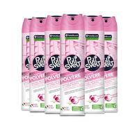 PULISVELT | Detergente Acchiappapolvere, Azione Antistatica a Lunga Durata, Fragranza Magnolia e Gelsomino, 300 ml x6