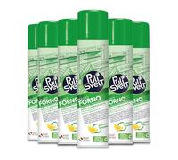 PULISVELT | Detergente Pulizia Forno ad Azione Sgrassate, Ideale per Ogni Tipo di Incrostazione o Residuo Organico, Fragranza Limone x6