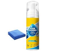 Pulitore A Schiuma | 60ml Agente Schiumogeno Multiuso Potente - Pulitore per Interni di Veicoli - per Veicoli Camion Golf Garage Casa Cucine Bagni Cruscotti Sedili Sottosedili Pannelli Tetto Divani