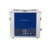 Pulitore a ultrasuoni con degasaggio, set da 15 litri, for vetreria laboratorio, protesi, strumenti metallici, ricambi auto, macchina for il lavaggio a(110)