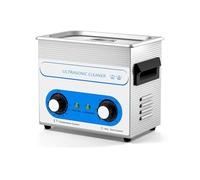 Pulitore a ultrasuoni da 3 litri, 40 kHz, con timer, macchina for la pulizia a riscaldata for gioielli, occhiali, catene di biciclette