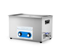 Pulitore a ultrasuoni da 30 litri, bagno a 40 kHz, macchina for la pulizia a riscaldata for carburatori, gioielli, utensili, ricambi auto ecc(Knob Control)