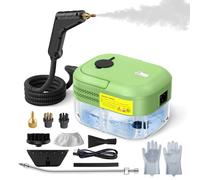 Pulitore a Vapore, 1200 ML Pulitore a Vapore Portatile con 8 Accessori, Pulitore a Vapore per Divani per Pulito, Mobili Imbottiti, Steam Cleaner Riscaldamento Rapido da 20 Secondi