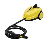 Pulitore a vapore 2000 W, idropulitrice con spazzola girevole a 360°, aste di prolunga pressione del vapore, 5 bar, pulitore multifunzione ad alta pressione