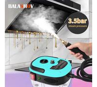 Pulitore a vapore 2500W Sterilizzazione ad alta temperatura Lavatrice a getto di pressione per la casa Auto Cucina Condizionatore d'aria Spina UE 220V Blu