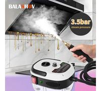 Pulitore a vapore 2500W Sterilizzazione ad alta temperatura Lavatrice a getto di pressione per la casa Auto Cucina Condizionatore d'aria Spina UE 220V Rosso