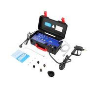 Pulitore a vapore ad alta pressione 3000 W, alta pressione e temperatura fino a 130 °C, pulitore a vapore portatile, pulitore a vapore per auto, auto, casa, cucina e grandi superfici