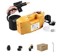 Pulitore a Vapore ad Alta Temperatura ad Alta Pressione da 3000 W Vaporizzatore Multifunzione per Pavimenti, condizionatore d'Aria a Cappa per la Pulizia della Cucina, con Tubo per Pistola a spruzzo