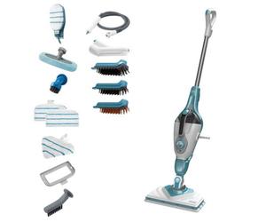 Pulitore a vapore Black & Decker BHSM1610DSM 1600W 0,5L Aqua Bianco