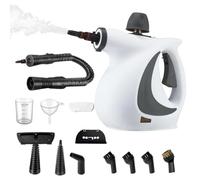 Pulitore a vapore - Detergente a vapore manuale per piastrelle, smacchiatore elettrico con 12 per pavimenti in legno, piastrelle, moquette, divano zona animali al dettaglio auto mobili per