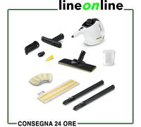 Kärcher SC 1 Pulitore a vapore portatile 0,2 L 1200 W Nero, Giallo