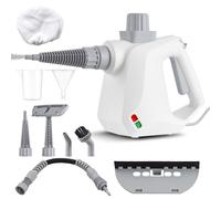 Pulitore a vapore multi-superficie con pompa ad alta pressione 1000W, cavo da 9,8 piedi