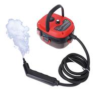 Pulitore a vapore multiuso, pulitore a vapore con 8 accessori, regolazione a 6 velocità, funzione intelligente anti-bruciatura per tappeti, WC, pavimento, forno, bagno e finestre