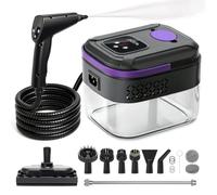 Pulitore a vapore per casa e auto, 1700ML, 6 livelli, 16 accessori