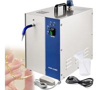 Pulitore a vapore per gioielli in acciaio inossidabile, lavatrice per gemme 1300W/2200W, macchina per la pulizia a vapore per gioielli, attrezzatura per oreficeria(4L)