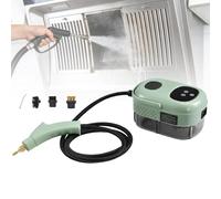Pulitore A Vapore Per Impieghi Gravosi, Macchina Per La Pulizia A Vapore Portatile Ad Alta Pressione 2500W, Vaporizzatore Regolabile A 6 Velocità Con Serbatoio De-ll'acqua 1100ML(Green)