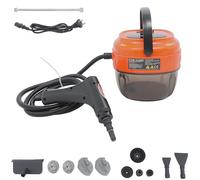 Pulitore a vapore portatile, 1500 W, tempo di riscaldamento 15 s, serbatoio dell'acqua da 1,7 l, pulitore a vapore portatile con 4 testine, detergente a vapore per pavimento, cucina, finestre, bagni