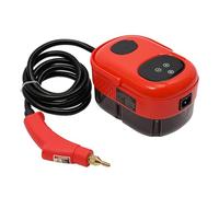 Pulitore a vapore portatile, 2500 W, 1100 ml, ad alta pressione, multifunzione, per tappeti, divani, tende, rosso, 20 x 14,5 x 13 cm