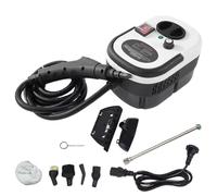 Pulitore A Vapore Portatile - 2500W 6 Livelli Portatile Riscaldamento Rapido - Per Fughe Pavimenti,Per Auto Cucina Interni Finestre Grasso E Sporco