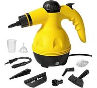 Pulitore a vapore portatile ad alta pressione, 9 accessori, per cucina, divano, bagno, auto, 280 ml