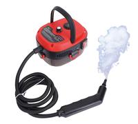 Pulitore a vapore portatile, con 8 accessori, regolazione a 6 velocità, funzione intelligente anti-bruciatura per tappeti, WC, pavimento, forno, bagno e finestre