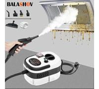 Pulitore a vapore portatile da 2500 W Condizionatore d'aria ad alta temperatura Cappa da cucina Macchina per la pulizia a vapore dell'auto Pavimenti e più puliti