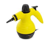 Pulitore a vapore portatile ESPERANZA ESP-EHS001 con accessori, Potenza Max 900 W, Serbatoio 0,25 l, Pressione 3 bar, Giallo