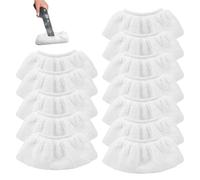 Pulitore a Vapore Portatile Panni Microfibra Set, 12 Pezzi Microfibra per Scopa a Vapore, Accessori Panni per Karcher Scopa a Vapore, Riutilizzabili, Lavabile, Per Karcher EasyFix SC2, SC3, SC4, SC5