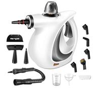 Pulitore a Vapore Portatile per la Casa | Pulitore Portatile Sicuro e Potente,Per Giunti, Pavimenti, e Superfici | per Pulizia di Vetri Auto, Ruote, Superfici e Pavimenti