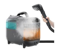 Pulitore a vapore portatile per la pulizia profonda di tappeti, peli di animali domestici, scale, sedili auto e divani - 105 °C ad alta temperatura per un'efficace igienizzazione