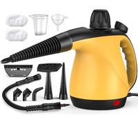 Pulitore a vapore portatile pressurizzato per la pulizia profonda della casa, vapore portatile multiuso per la pulizia con 11 accessori per sporco, grasso, finestre, auto, mobili, bagno, divano