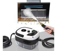 Pulitore a vapore portatile, pulitore a vapore multiuso da 2500 Watt, pulitore a vapore da 1000 ml, include 3 ugelli, set di 6 velocità regolabili