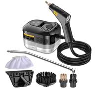 Pulitore a vapore portatile, pulitore a vapore portatile ad alta temperatura e ad alta pressione da 2500 W, macchina per la pulizia multifunzionale, adatto per cappe da cucina, condizionatori d'aria