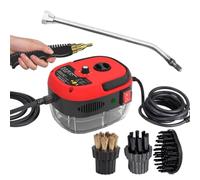 Pulitore a vapore portatile, pulitore a vapore portatile ad alta temperatura e ad alta pressione da 2500 W, macchina per la pulizia multifunzionale, adatto per cappe da cucina, condizionatori d'aria