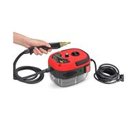 Pulitore a vapore, Pulitore a e elettrico a, idropulitrice ad alta pressione pulitore a 2500W macchina for la pulizia 'auto, copertura for del condizionatore d'aria per pavimenti, auto(Rot)