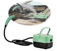 Pulitore a vapore, riscaldamento in 15 secondi, serbatoio da 1,3 litri, maniglia regolabile a 6 livelli, vaporizzatore da 1500 W for la pulizia, vaporizzatore portatile for la pulizia