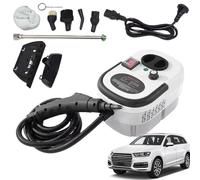 Pulitore A Vapore - Riscaldamento Rapido Portatile Ad Alta Pressione 6 Livelli 2500 W, 5 Testine Per Spazzole, Per Fughe E Pavimenti, Per Pulire Auto, Finestre, Grasso