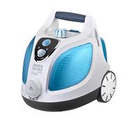 Pulitore a vapore THOMAS Vaporo Buggy cilindrico con accessori, Potenza Max 1500 W, Serbatoio 1,6 l, Pressione 3,5 bar, Blu, Bianco