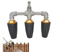Pulitore ad alta pressione con ugello Turbo - 275 bar, rotazione robusta a 360 gradi | accessorio rotante per sabbiatrice | Per la casa veicoli giardino pavimentazione recinzione pavimento cemento