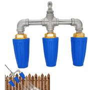 Pulitore ad alta pressione con ugello Turbo - 275 bar, rotazione robusta a 360 gradi | accessorio rotante per sabbiatrice | Per la casa veicoli giardino pavimentazione recinzione pavimento cemento