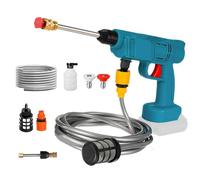 Pulitore ad alta pressione senza fili per batteria Makita 18 V, 32 bar, pistola ad alta pressione, ugello 6 in 1, pistola di lavaggio ad alta pressione portatile per la pulizia