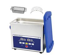Pulitore Ad Ultrasuoni 1,3|2|3 Litri con Funzione Timer/Riscaldatore, Macchina Digitale per La Pulizia, Pulizia del Bagno Ad Ultrasuoni, per Uso Scientifico, Laboratorio,3L