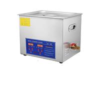 Pulitore ad ultrasuoni 2L 3L 6L 10L 15L 22L 30L Timer digitale Bagno in acciaio inossidabile Occhiali for gioielli Macchina for la pulizia dell'orologio(10L (liquefied gas))