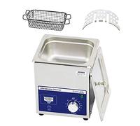 Pulitore Ad Ultrasuoni Con Impostazione Timer Regolabile, Macchina Digitale, Acciaio Inossidabile, Per Bagno, Pulizia, Scientifico, Laboratorio, Elettronica, Fabbrica, Gioielleria,2L+Basket+Rack