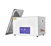 Pulitore Ad Ultrasuoni Con Timer Digitale E Riscaldatore, Lavatrice Portatile In Acciaio Inossidabile, Elettrodomestico For La Casa Ampia Applicazione(15L)