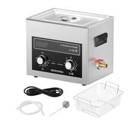Pulitore ad ultrasuoni con timer riscaldante 2/3/6/10/15/30L for strumenti da laboratorio, parti metalliche, carburatori, in ottone for auto, del motore(10L)
