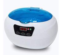 Pulitore Ad Ultrasuoni da 600 Ml con Timer LCD Digitale, Lavatrice Professionale per La Pulizia dei Gioielli per La Pulizia di Occhiali, Collane, Orologi, Anelli,Blue
