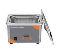 Pulitore ad ultrasuoni da 800ml tempo digitale 35W lavaggio gioielli collana occhiali orologio pennello lavatrice ad ultrasuoni macchina