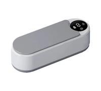 Pulitore ad ultrasuoni dentale da 450 ml, macchina for la pulizia di gioielli con vibrazione ad alta frequenza, compatibile con occhiali e pennelli for il trucco.